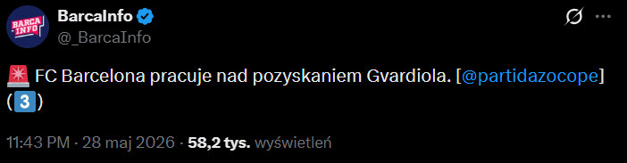 HIT! Barca się nie zatrzymuje i... IDZIE PO TEGO CZOŁOWEGO OBROŃCĘ!